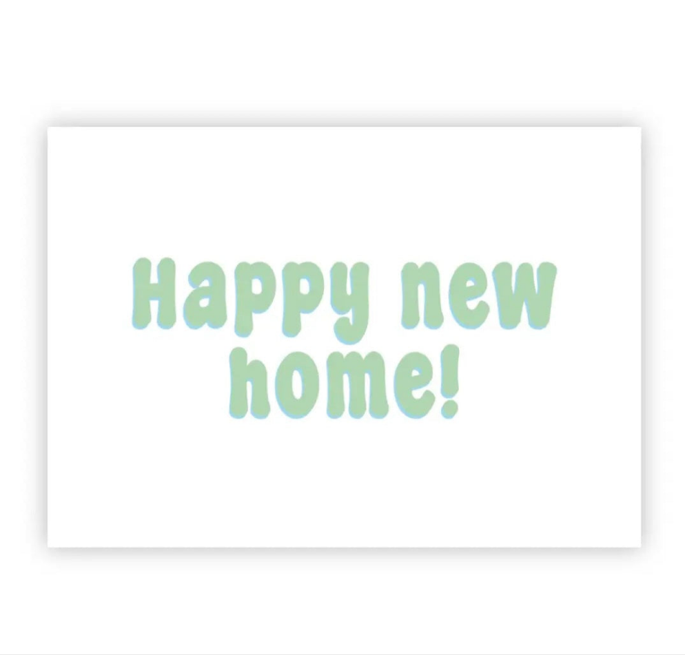 New home!