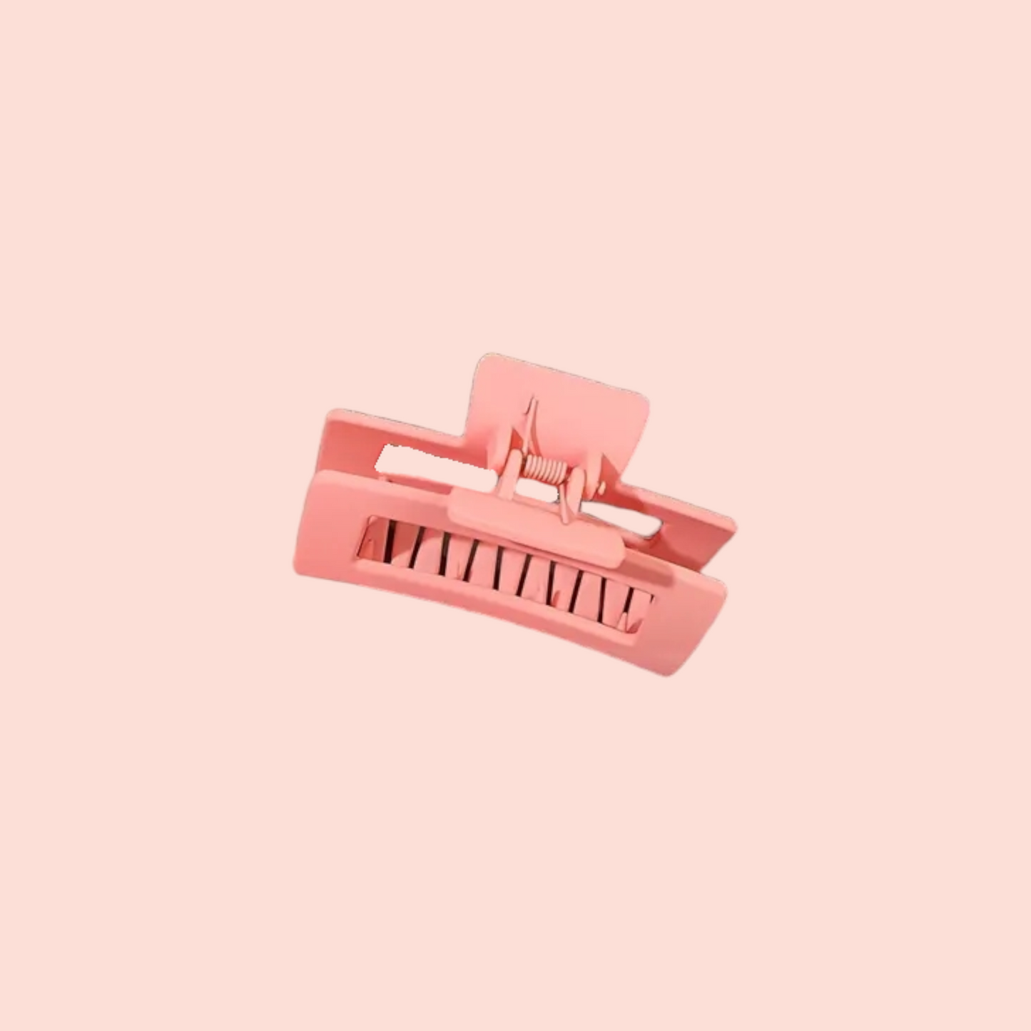 Haarclip- Zalm