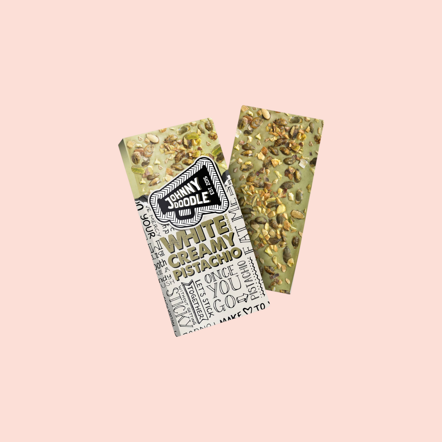 Chocoladereep- White Creamy Pistachio