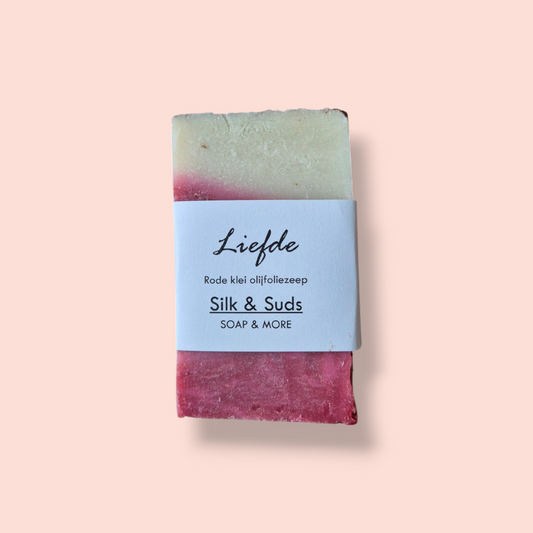 Soapbar - Liefde - Rode klei