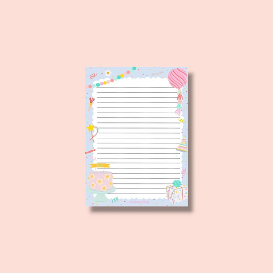 Notitieblok- Birthday